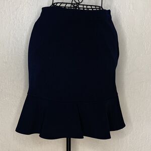 Ann Taylor Black Flare Hem Skirt Women’s Size 2 NWT MSRP $79